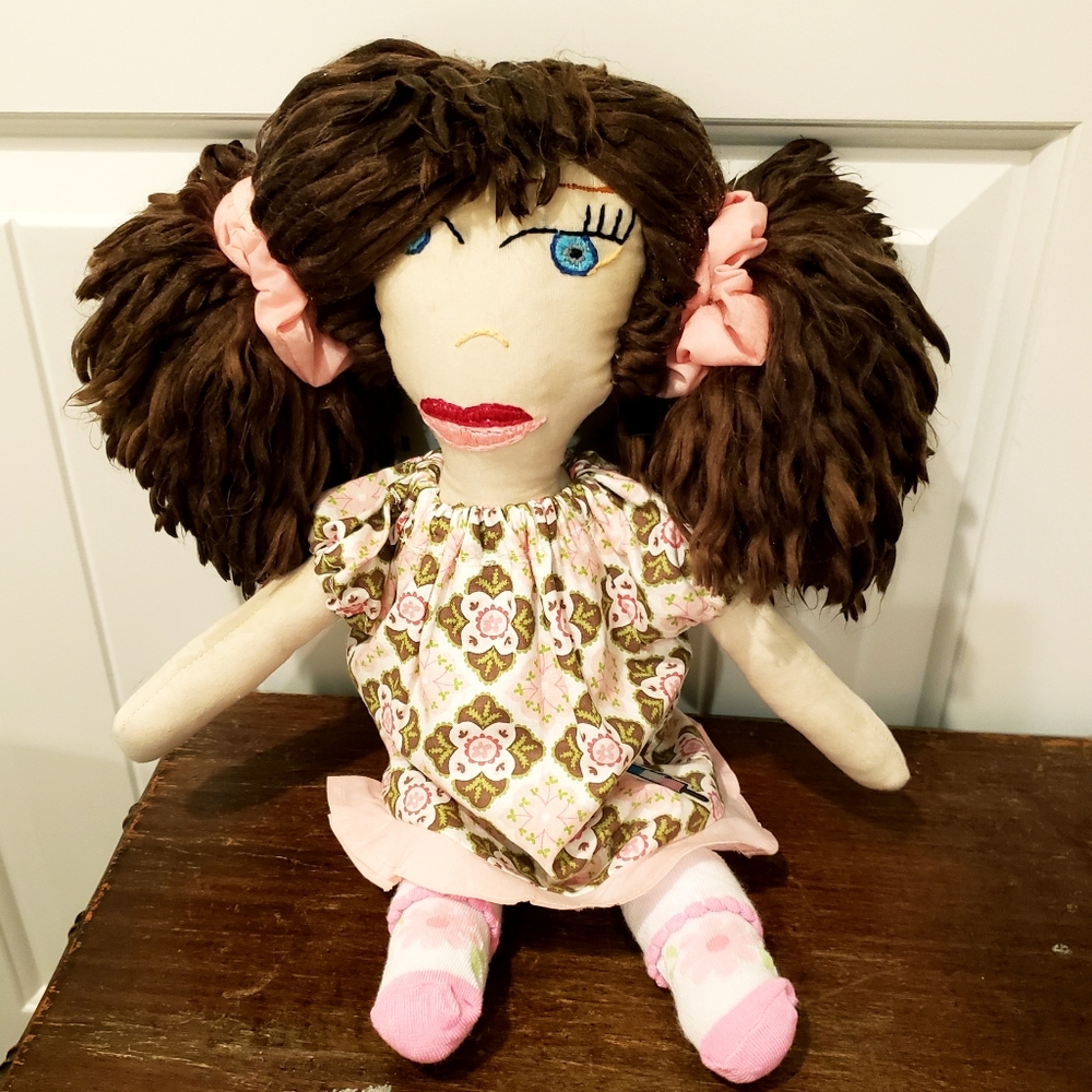 JASMINE THE BIG HAIR RAG DOLL